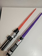 Star Wars Gwiezdne Wojny dwa miecze świetlne teleskopowe zestaw