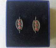 Srebrne kolczyki Warmet