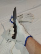 RĘKAWICE ROBOCZE SKÓRZANE KOZIA SKÓRA ROZM.9