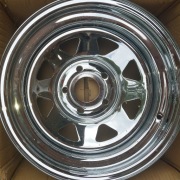 FELGA STALOWA 16x7 5/127 ET -15 CHROM