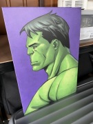 Hulk Displate Metalowy Plakat unikat 45x32cm