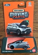 MATCHBOX MOVING PARTS 2018 Ford Focus RS 1:64 JBW90 FWD28