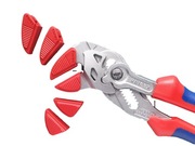 KNIPEX 86 05 180 szczypce, klucz nastawny z nakładkami szczęk
