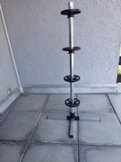 Stojak na 4 kpl. koła samochodowe z felgami aluminiowymi