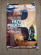Plakat filmowy Trzy Pogrzeby Melquiadesa Estrady ( 67,5cm / 97,5cm )