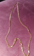 Łańcuch/łańcuszek platerowany 18k zloty