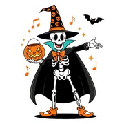 Naprasowanka Halloween Aplikacja żelazkiem 10 cm 