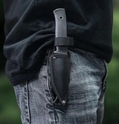 Nóż myśliwski FULL TANG wojskowy turystyczny BUSHCRAFT 21cm.