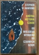 Krótka historia czasu Stephen Hawking Wydawnictwo Alfa 1990 UNIKAT VINT
