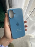 Case iPhone 17 etui silikonowe nowe blue plecki niebieskie 