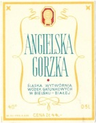 Etykieta na alkohol, ANGIELSKA GORZKA, Bielsko-Biała