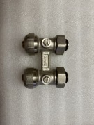 zawór grzejnikowy prosty podwojny invena pex 16