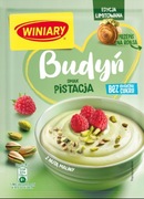 Winiary budyń pistacjowy z nutą maliny 35g