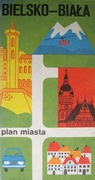 Bielsko-Biała - plan miasta 1982