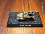Sd.Kfz.250/3 IV "Greif", Afrika Korps + dioramka + broszura, skala 1:72