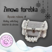 Torebka ręcznie robiona / zimowa torebka