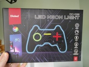 Lampka gamingowa gamepad wielokolorowa dekoracja LED neon