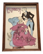 Obraz na lustrze Elizabeth 