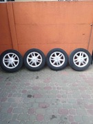 Koła aluminiowe letnie + stalowe zimowe 15" Scenic Megane