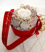 Flower Box kopułka- zapachowe świece sojowe