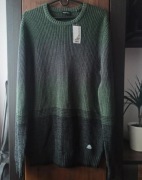 Nowy sweter męski M zielony sweter męski 38 Infinity Man Woolworth