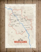Warszawa - mapa piłkarska
