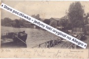 IŁAWA DEUTSCH EYLAU k. Olsztyn, Panorama miasta znad Jeziora Jeziorak 1905