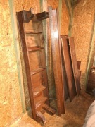 Stara duża mocna szafa 3 części przeszklona - wys 194 x szer 181 x głęb 45