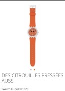 Zegarek Swatch Gent XL SQUEEZED PUMPKINS TOO