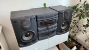 WIEŻA STEREO PHILIPS FW630/34 CD KASETY FM AUX ZESTAW Z GŁOŚNIKAMI 