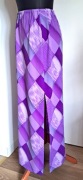 Długa maxi spódnica w romby M 38 
