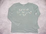 bluzka bluzeczka ZARA motyle roz.152