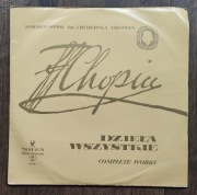 Winyl pamiątka z PRL F. Chopin - Polonezy Złota kolekcja 1960 UNIKAT EX (+)