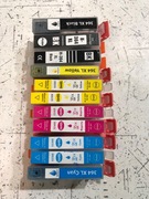 Puste pojemniki po tuszkach do drukarki HP 364