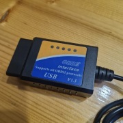 Tester interfejs diagnostyczny na USB OBD2 ELM327