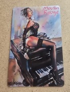 Magnes na lodówkę Paris Paryż Francja France Wieża Eiffla (29).Moulin Rouge