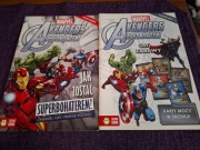Avengers Zjednoczeni Marvel naklejki, karty mocy