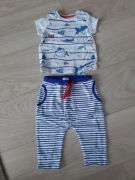 Bluzka, spodnie, komplet r. 74 dla chłopca