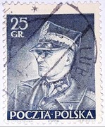 Przesunięcie perforacji. Znaczek Fi 298I. Kasowany.