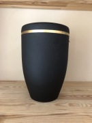 Urna metalowa czarna 