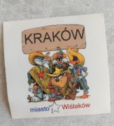 Vlepka Wisła Kraków Looney Tunes 2003 Kraków Miasto Wiślaków 