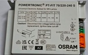 Statecznik elektroniczny OSRAM PT-FIT 70/220-240 S 70W Nowe !