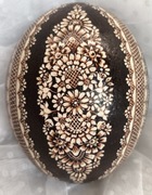 Pisanka kaszanka skrobana strusia struś 