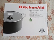 KITCHENAiD Garnek z pokrywką średnica 22cm 4,5l NOWY