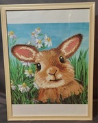 Haft diamentowy. Obraz na Wielkanoc 