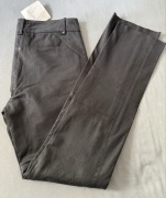 Spodnie damskie skóra naturalna roz 38