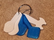 Brelok , żeton wózek sklepowy .