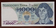 1000 zł złotych - 1982 r. seria GZ 6714012