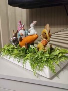 Stroik, dekoracja wielkanocna, ozdoba świąteczna, rękodzieło