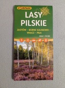 Lasy Pilskie mapa 2024